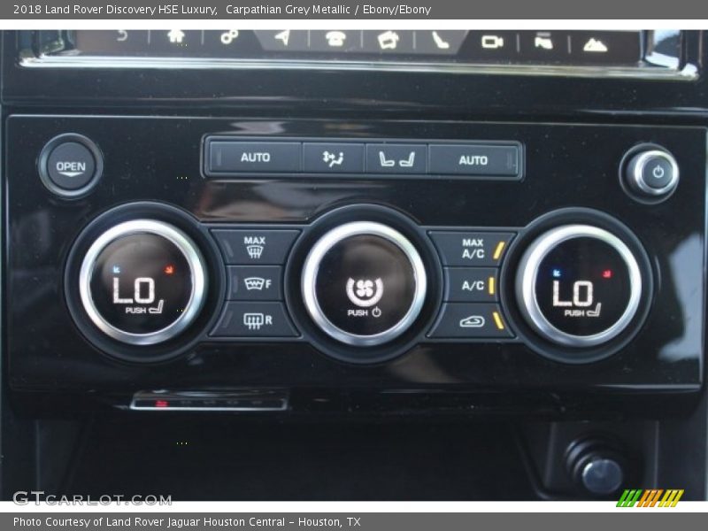 Carpathian Grey Metallic / Ebony/Ebony 2018 Land Rover Discovery HSE Luxury