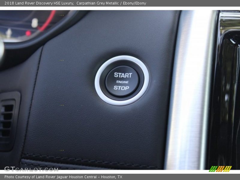 Carpathian Grey Metallic / Ebony/Ebony 2018 Land Rover Discovery HSE Luxury