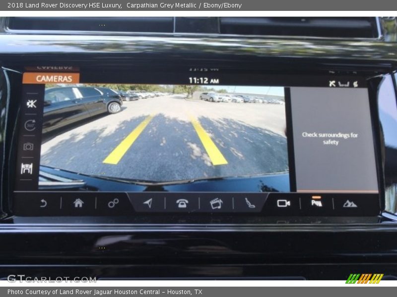 Carpathian Grey Metallic / Ebony/Ebony 2018 Land Rover Discovery HSE Luxury