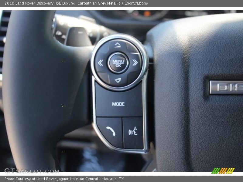Carpathian Grey Metallic / Ebony/Ebony 2018 Land Rover Discovery HSE Luxury