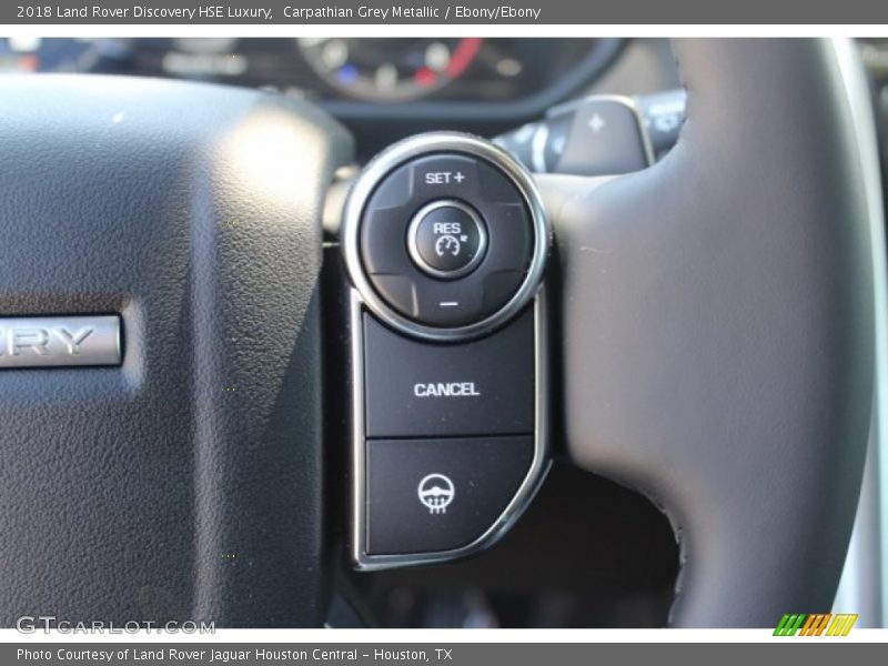 Carpathian Grey Metallic / Ebony/Ebony 2018 Land Rover Discovery HSE Luxury