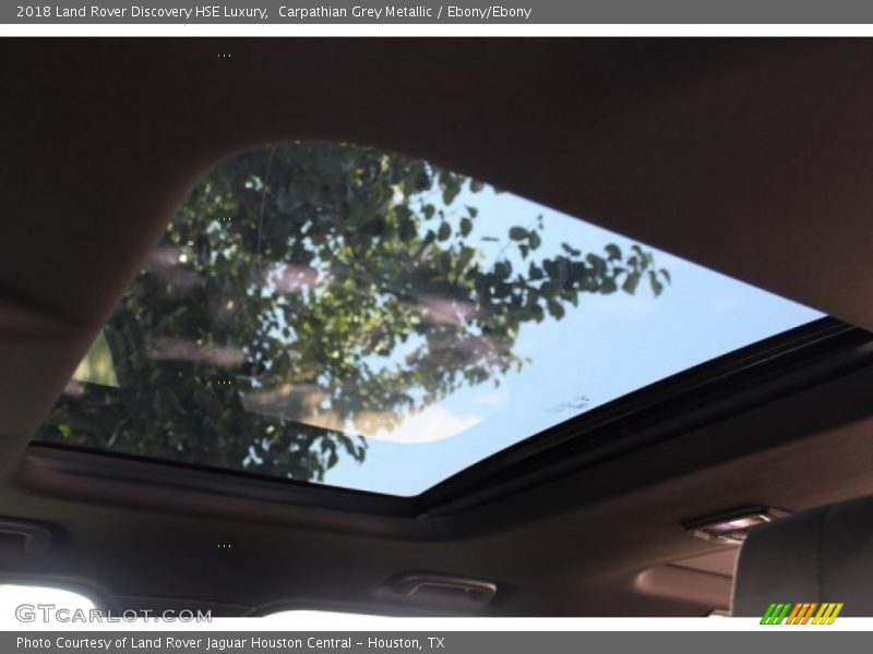 Carpathian Grey Metallic / Ebony/Ebony 2018 Land Rover Discovery HSE Luxury