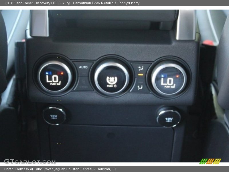 Carpathian Grey Metallic / Ebony/Ebony 2018 Land Rover Discovery HSE Luxury