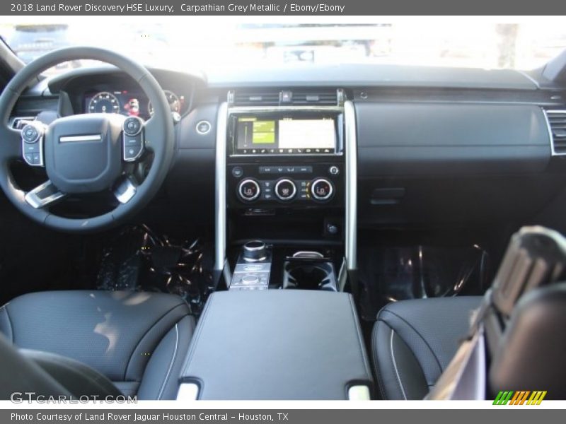 Carpathian Grey Metallic / Ebony/Ebony 2018 Land Rover Discovery HSE Luxury