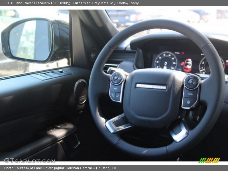Carpathian Grey Metallic / Ebony/Ebony 2018 Land Rover Discovery HSE Luxury