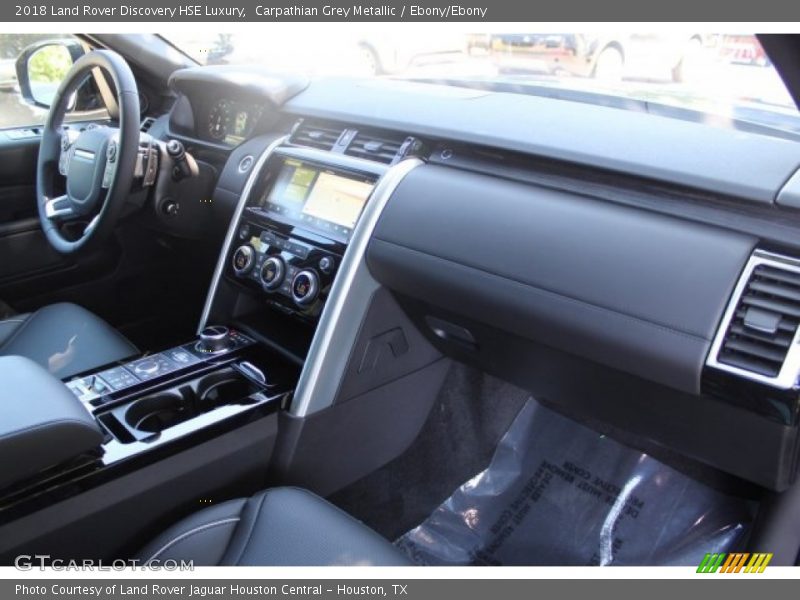 Carpathian Grey Metallic / Ebony/Ebony 2018 Land Rover Discovery HSE Luxury