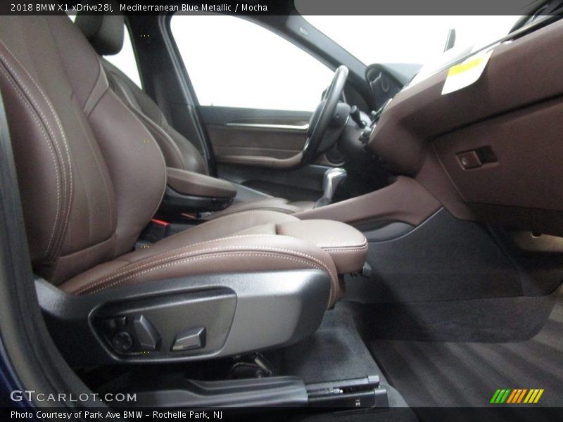 Mediterranean Blue Metallic / Mocha 2018 BMW X1 xDrive28i