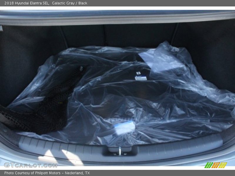 Galactic Gray / Black 2018 Hyundai Elantra SEL
