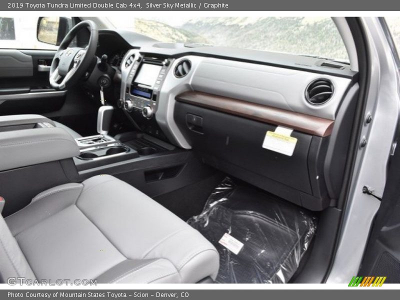 Dashboard of 2019 Tundra Limited Double Cab 4x4
