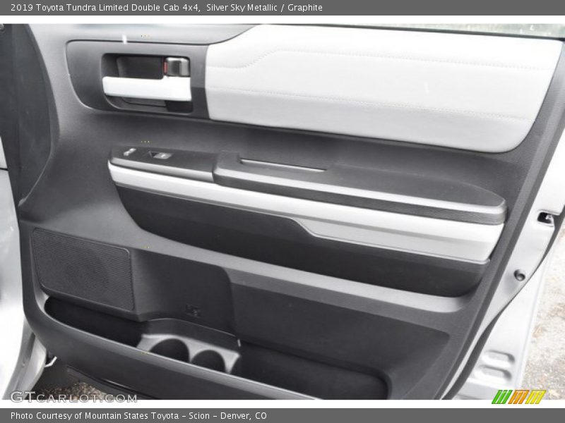 Silver Sky Metallic / Graphite 2019 Toyota Tundra Limited Double Cab 4x4