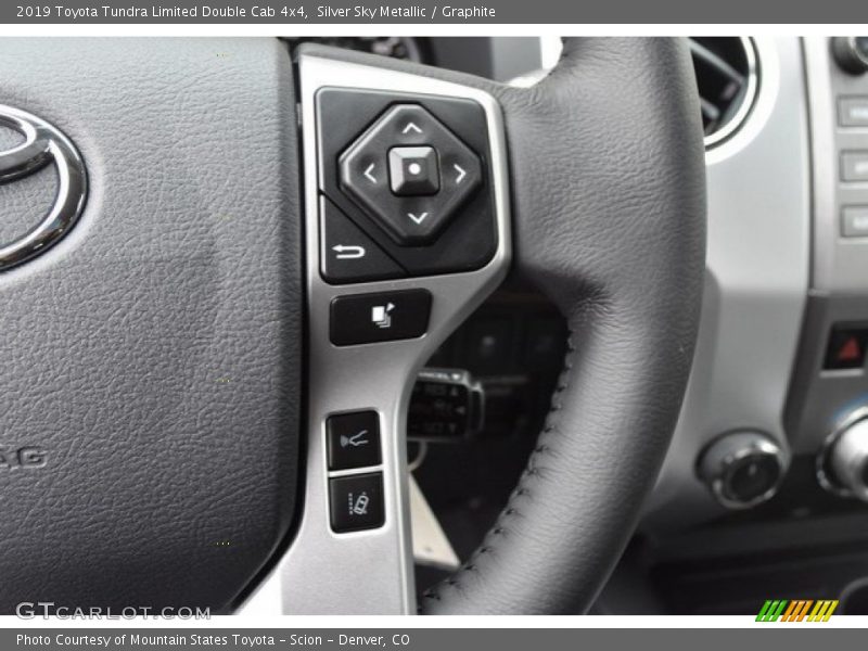  2019 Tundra Limited Double Cab 4x4 Steering Wheel