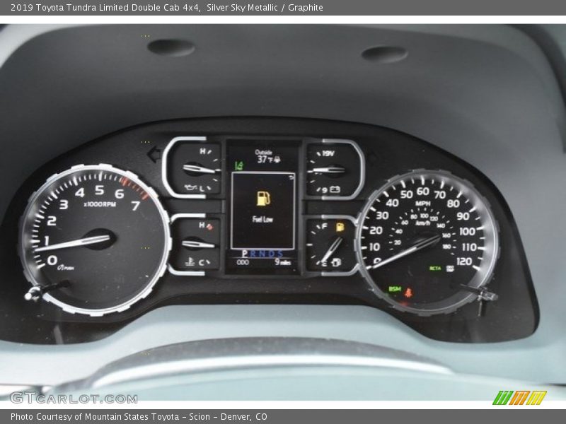  2019 Tundra Limited Double Cab 4x4 Limited Double Cab 4x4 Gauges