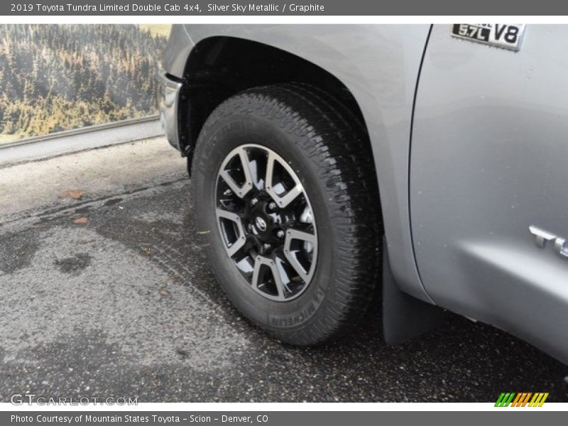 Silver Sky Metallic / Graphite 2019 Toyota Tundra Limited Double Cab 4x4