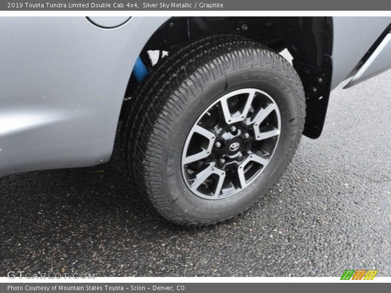 Silver Sky Metallic / Graphite 2019 Toyota Tundra Limited Double Cab 4x4