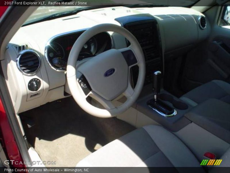 Redfire Metallic / Stone 2007 Ford Explorer XLT