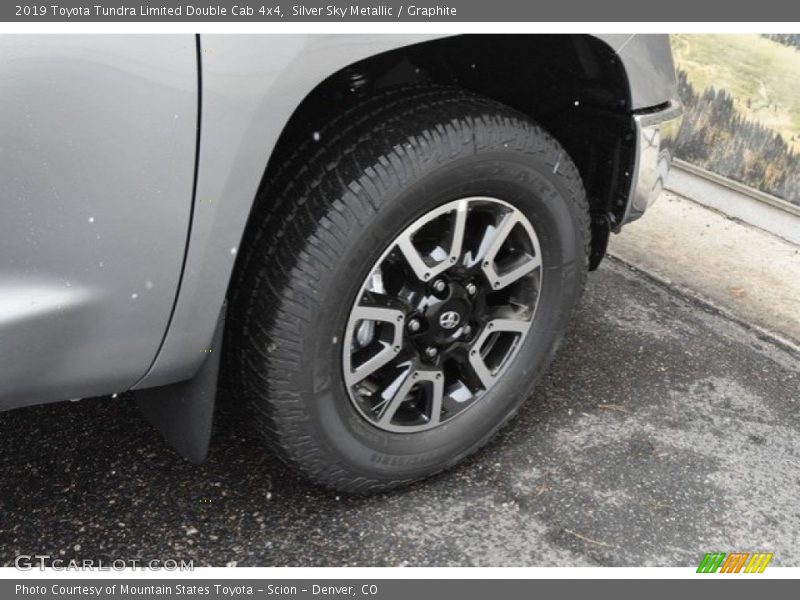 Silver Sky Metallic / Graphite 2019 Toyota Tundra Limited Double Cab 4x4