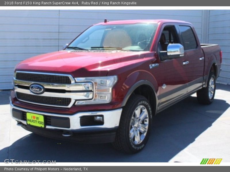 Ruby Red / King Ranch Kingsville 2018 Ford F150 King Ranch SuperCrew 4x4