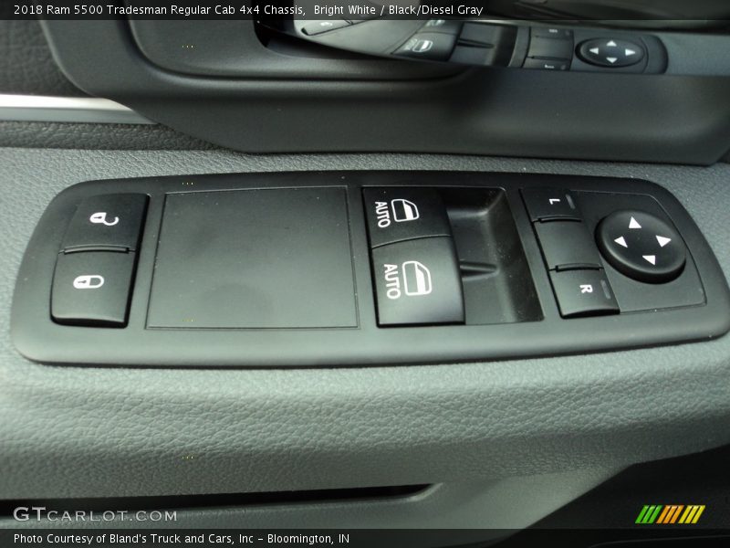 Bright White / Black/Diesel Gray 2018 Ram 5500 Tradesman Regular Cab 4x4 Chassis