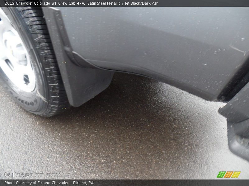 Satin Steel Metallic / Jet Black/Dark Ash 2019 Chevrolet Colorado WT Crew Cab 4x4