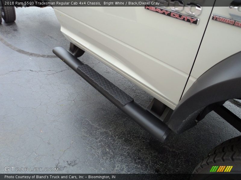 Bright White / Black/Diesel Gray 2018 Ram 5500 Tradesman Regular Cab 4x4 Chassis