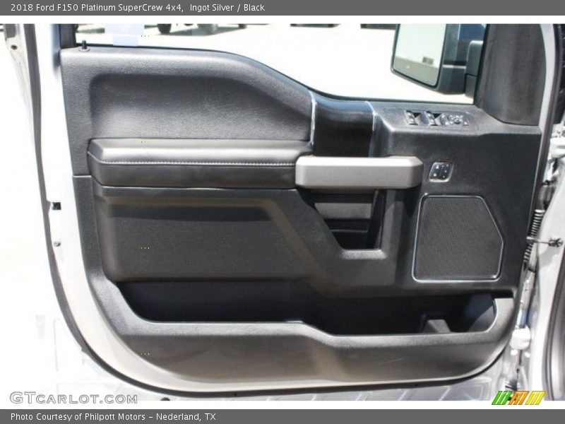 Ingot Silver / Black 2018 Ford F150 Platinum SuperCrew 4x4