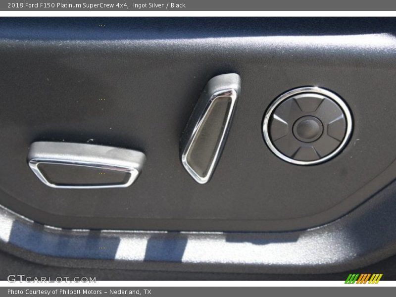 Ingot Silver / Black 2018 Ford F150 Platinum SuperCrew 4x4