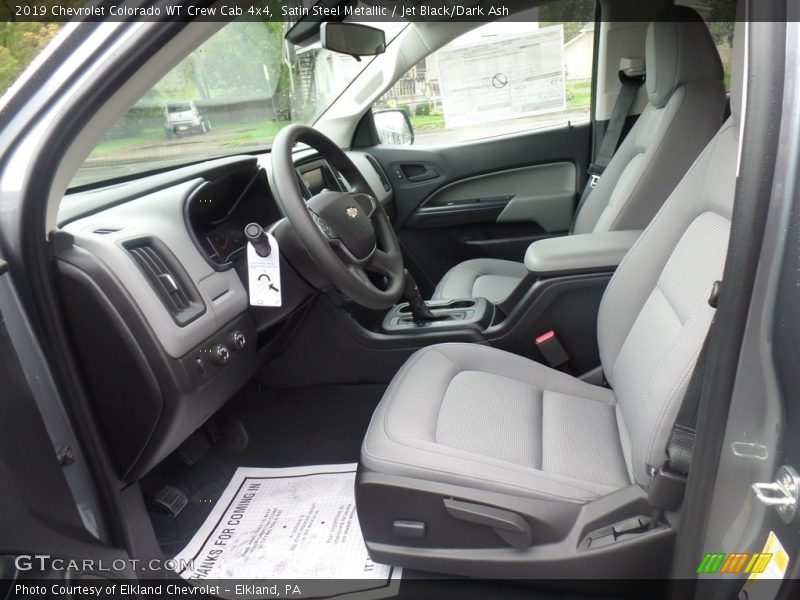  2019 Colorado WT Crew Cab 4x4 Jet Black/Dark Ash Interior
