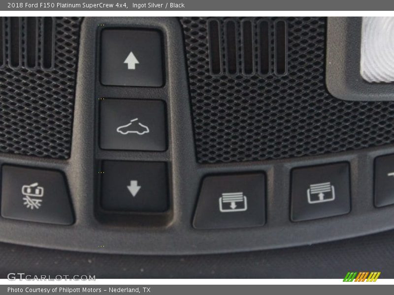 Ingot Silver / Black 2018 Ford F150 Platinum SuperCrew 4x4