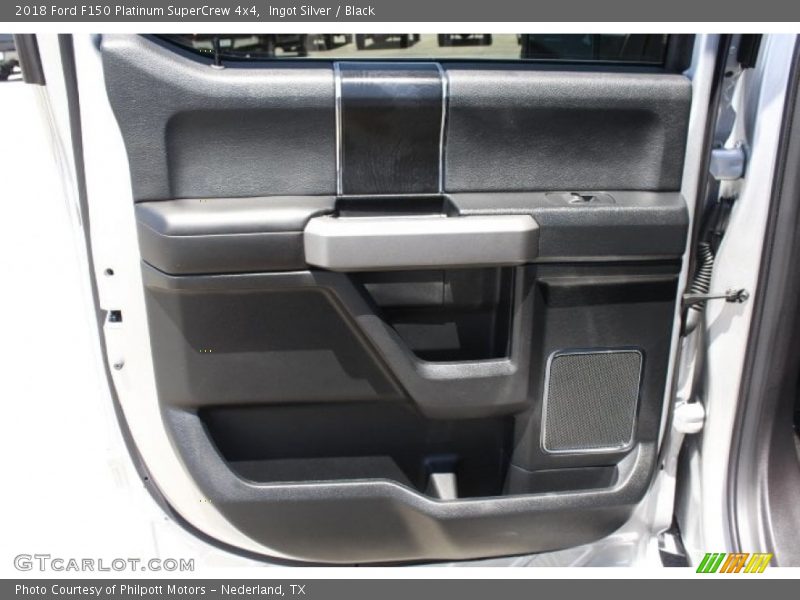 Ingot Silver / Black 2018 Ford F150 Platinum SuperCrew 4x4