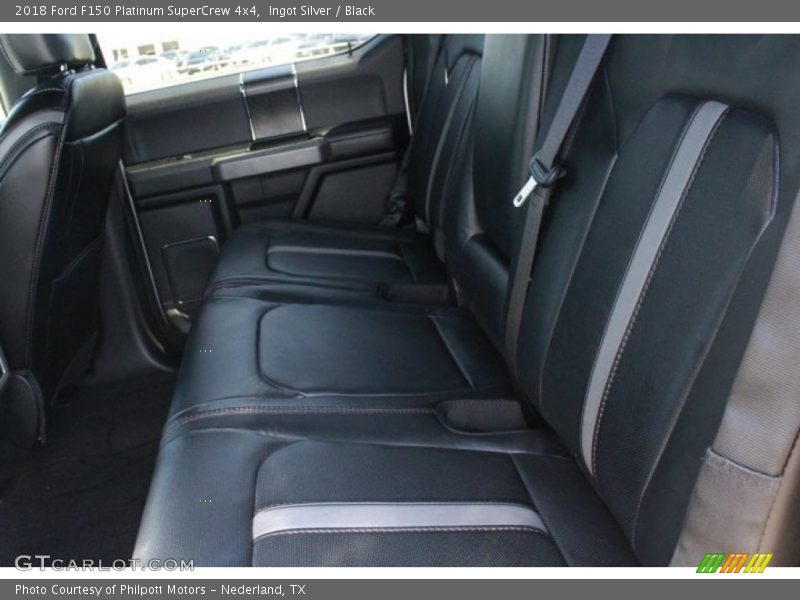 Ingot Silver / Black 2018 Ford F150 Platinum SuperCrew 4x4