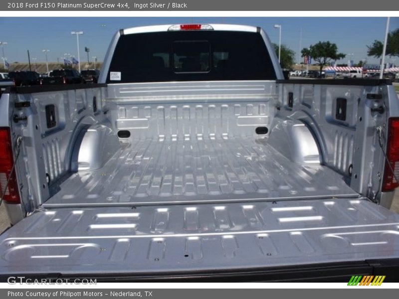 Ingot Silver / Black 2018 Ford F150 Platinum SuperCrew 4x4