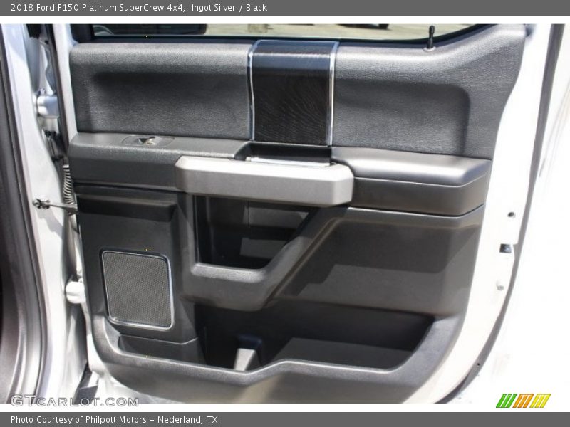 Ingot Silver / Black 2018 Ford F150 Platinum SuperCrew 4x4