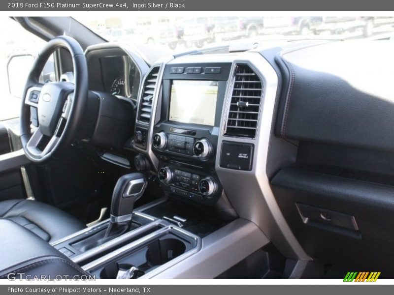 Ingot Silver / Black 2018 Ford F150 Platinum SuperCrew 4x4