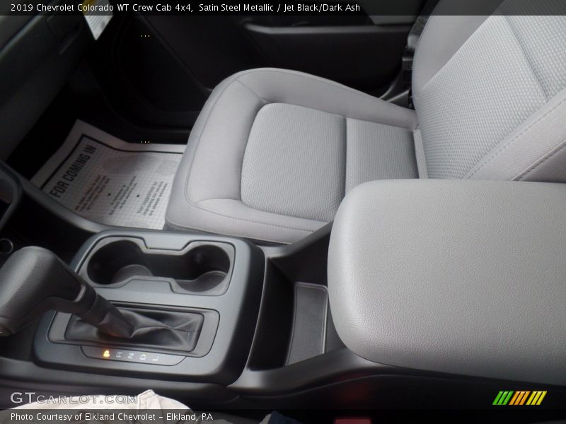 Satin Steel Metallic / Jet Black/Dark Ash 2019 Chevrolet Colorado WT Crew Cab 4x4