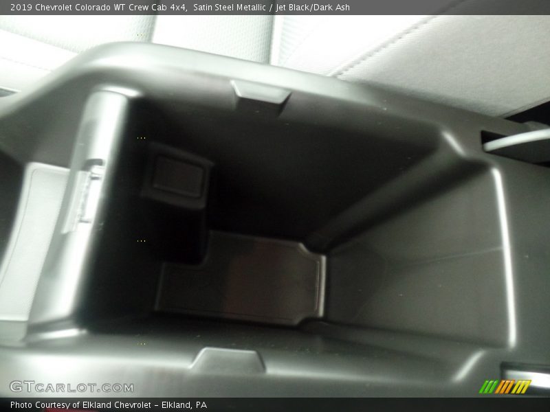 Satin Steel Metallic / Jet Black/Dark Ash 2019 Chevrolet Colorado WT Crew Cab 4x4