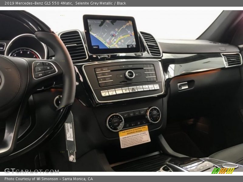 Selenite Grey Metallic / Black 2019 Mercedes-Benz GLS 550 4Matic