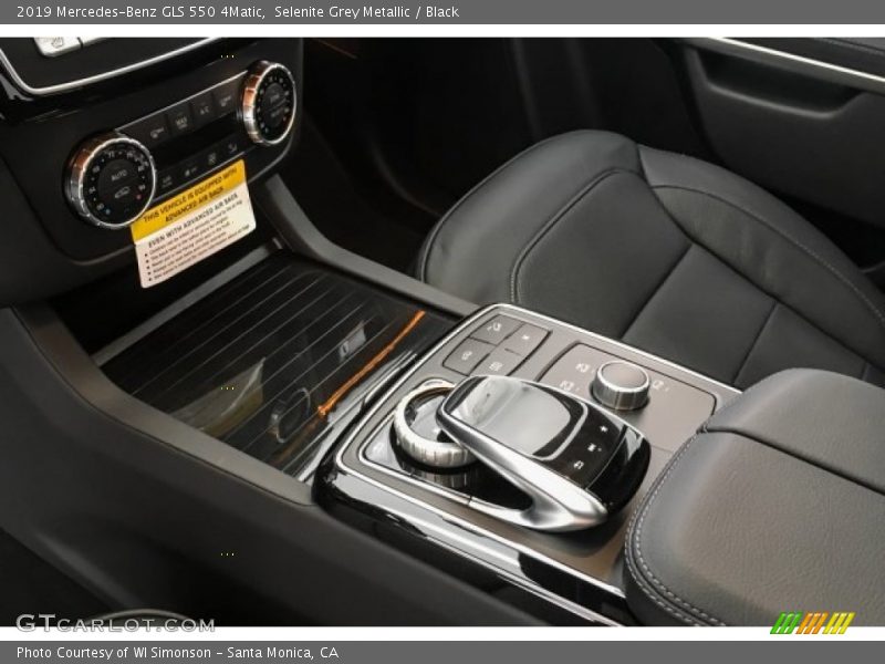 Selenite Grey Metallic / Black 2019 Mercedes-Benz GLS 550 4Matic