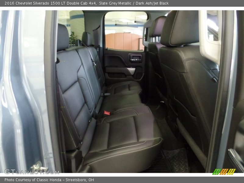 Slate Grey Metallic / Dark Ash/Jet Black 2016 Chevrolet Silverado 1500 LT Double Cab 4x4