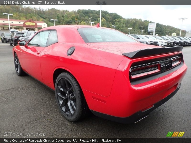 Torred / Black 2019 Dodge Challenger GT