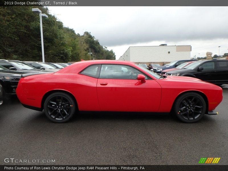 Torred / Black 2019 Dodge Challenger GT