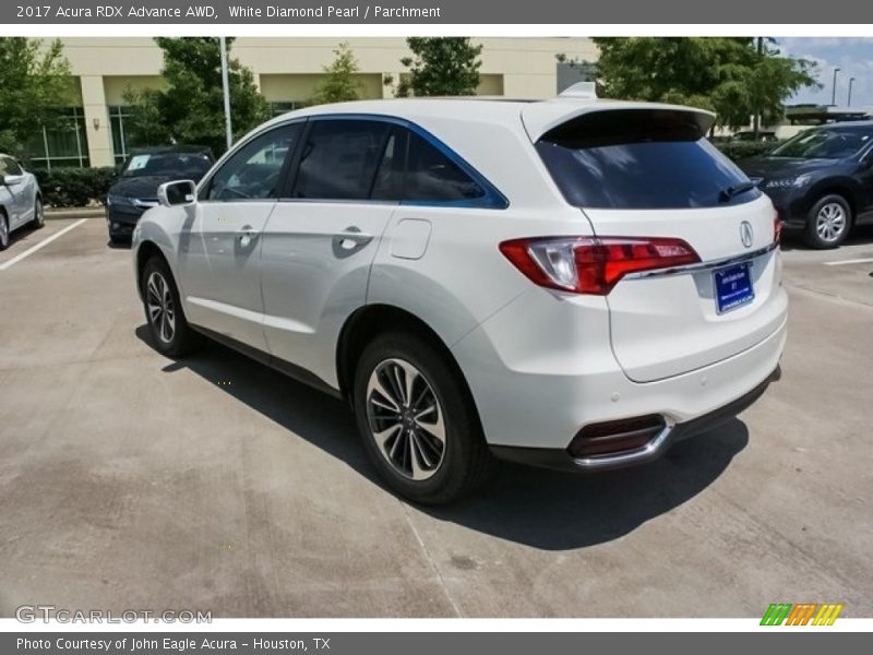 White Diamond Pearl / Parchment 2017 Acura RDX Advance AWD