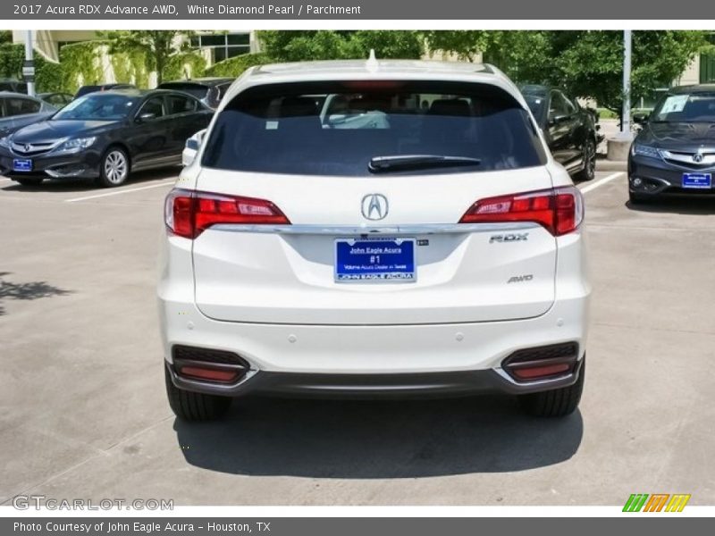 White Diamond Pearl / Parchment 2017 Acura RDX Advance AWD