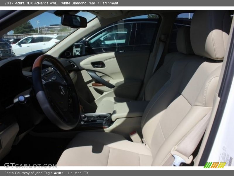 White Diamond Pearl / Parchment 2017 Acura RDX Advance AWD