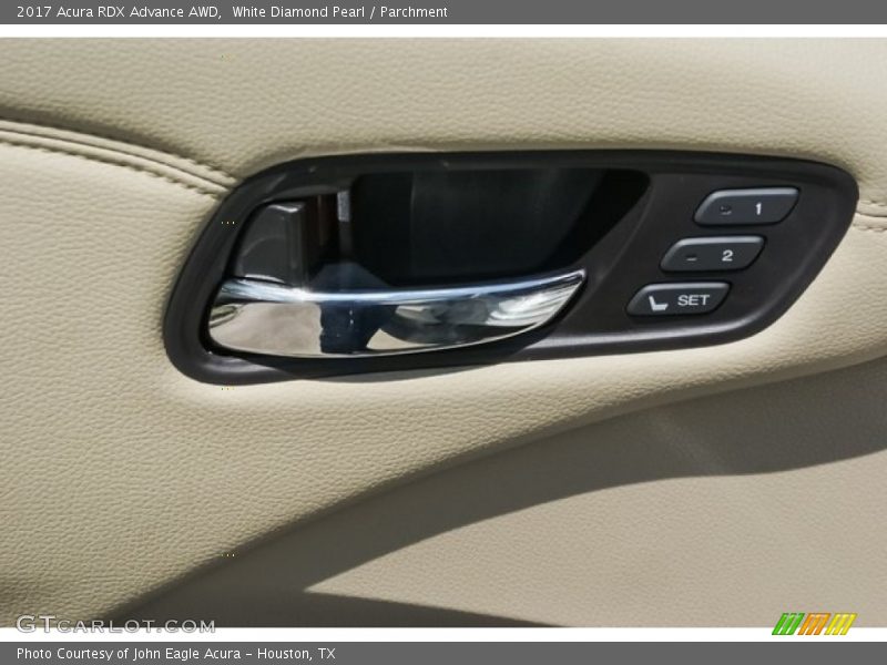 White Diamond Pearl / Parchment 2017 Acura RDX Advance AWD