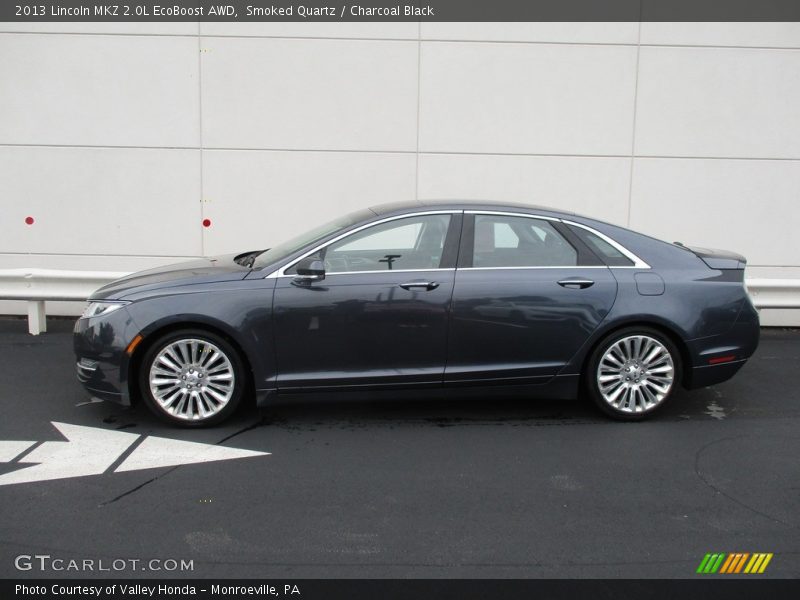 Smoked Quartz / Charcoal Black 2013 Lincoln MKZ 2.0L EcoBoost AWD