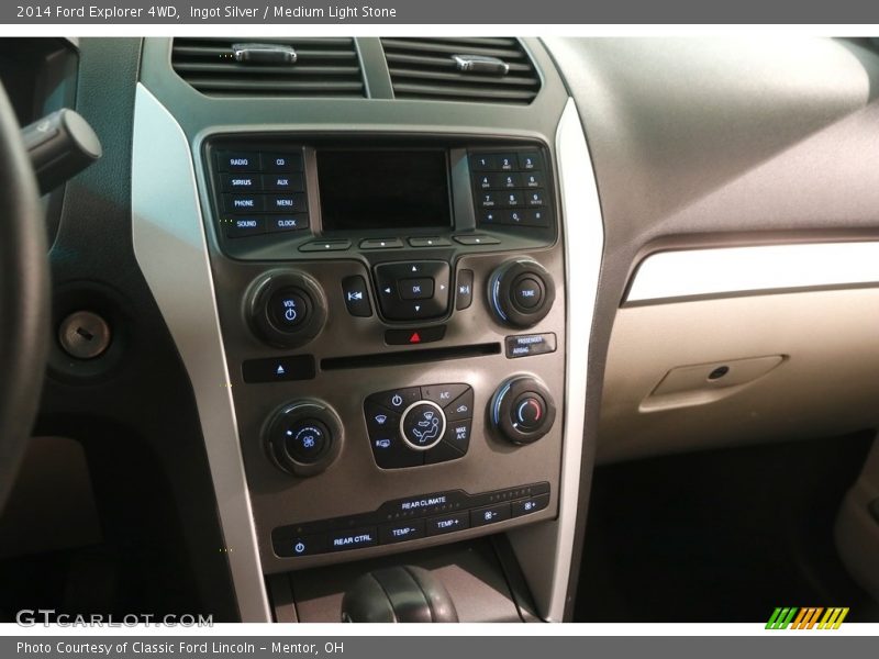 Ingot Silver / Medium Light Stone 2014 Ford Explorer 4WD