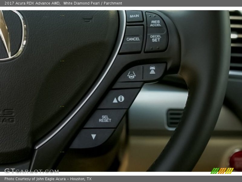 White Diamond Pearl / Parchment 2017 Acura RDX Advance AWD