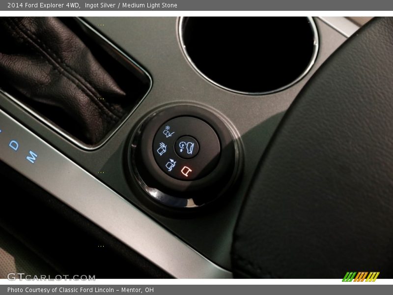 Ingot Silver / Medium Light Stone 2014 Ford Explorer 4WD