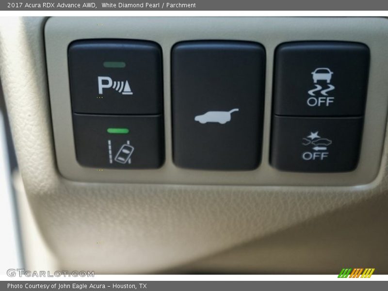 White Diamond Pearl / Parchment 2017 Acura RDX Advance AWD