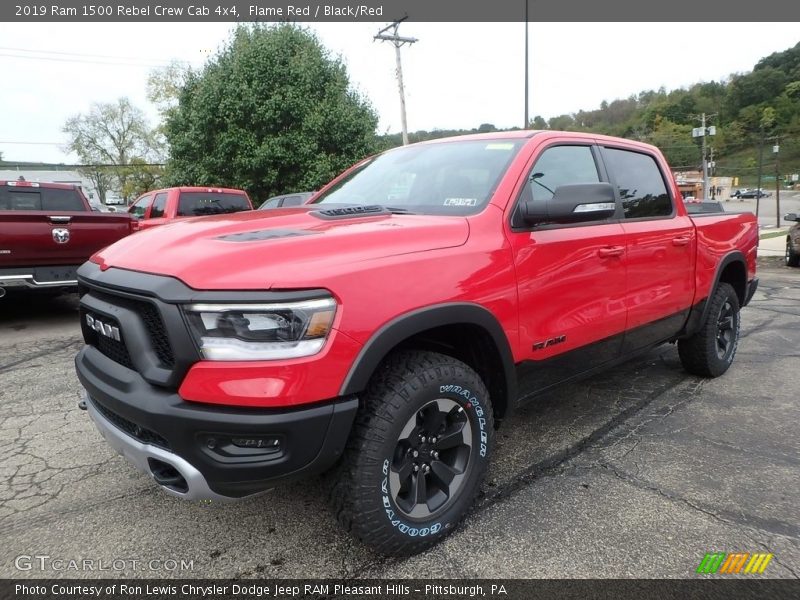 Front 3/4 View of 2019 1500 Rebel Crew Cab 4x4